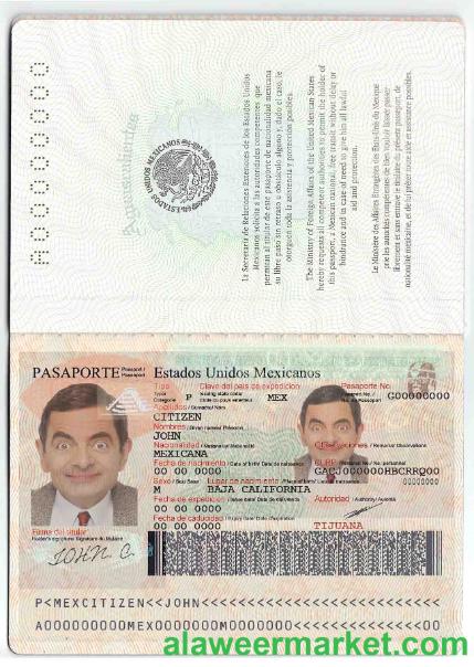 Mexico passport